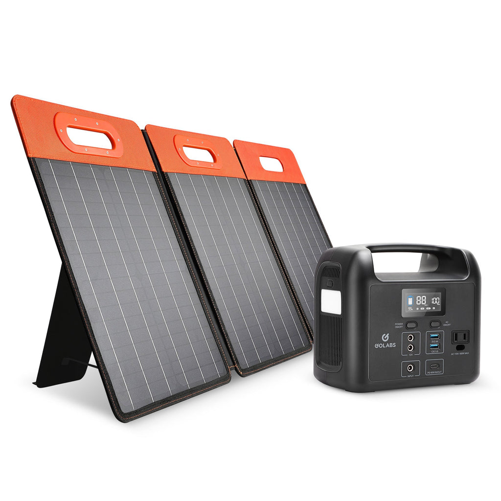 Golabs 150W Solar Generator (R150 Power Station+60W Solar Panel)