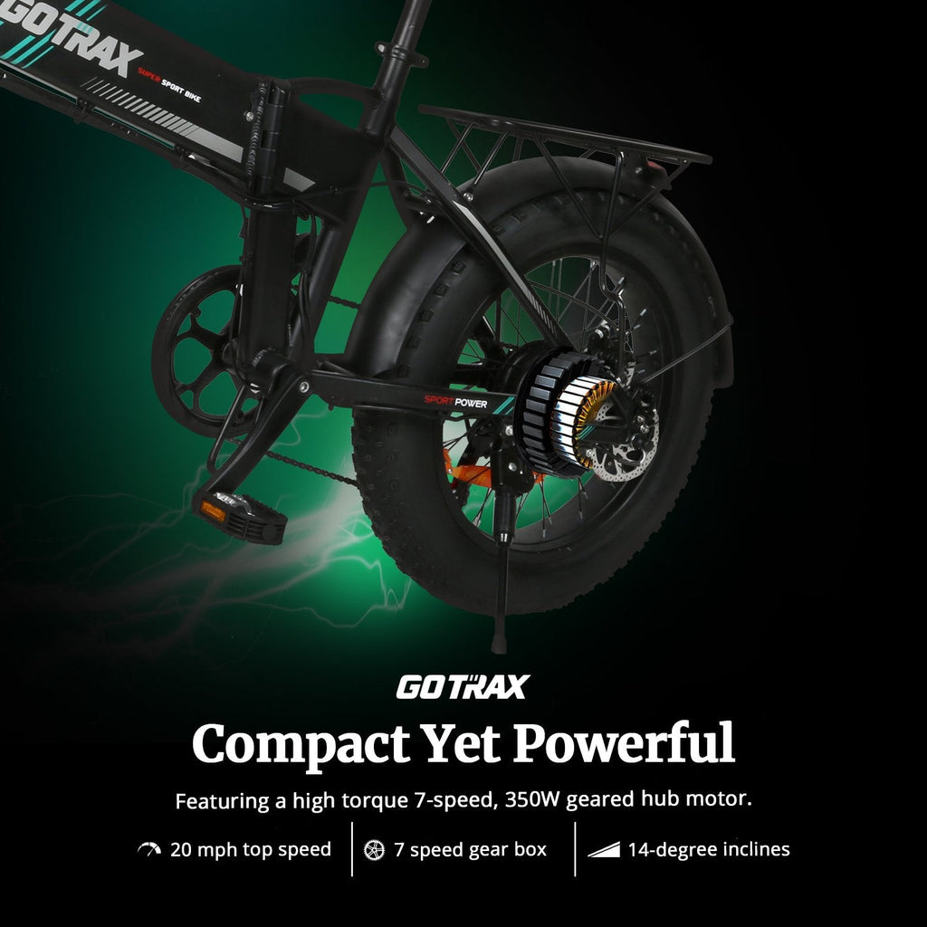 GOTRAX EBE4 Fat Tire Electric Bike-05