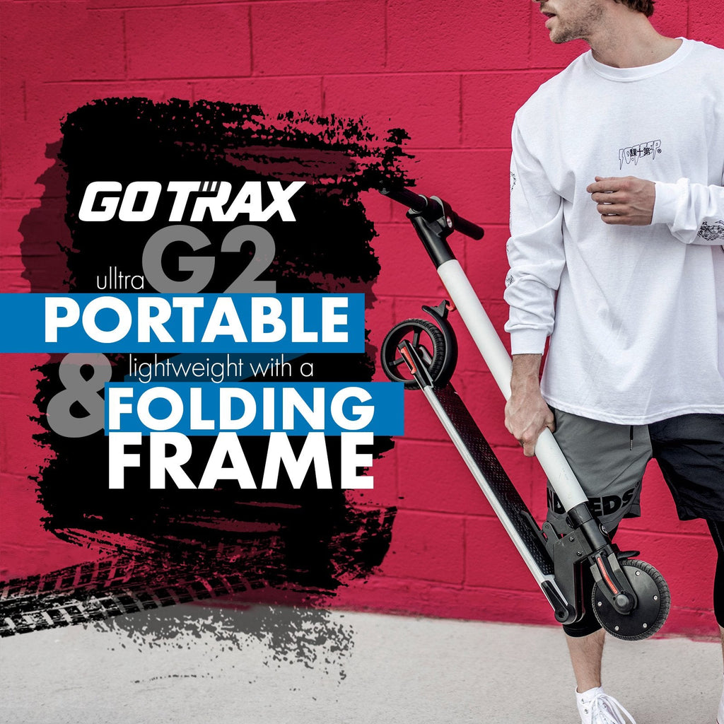 GOTRAX G2 Portable Folding Commuting Electric Scooter-04