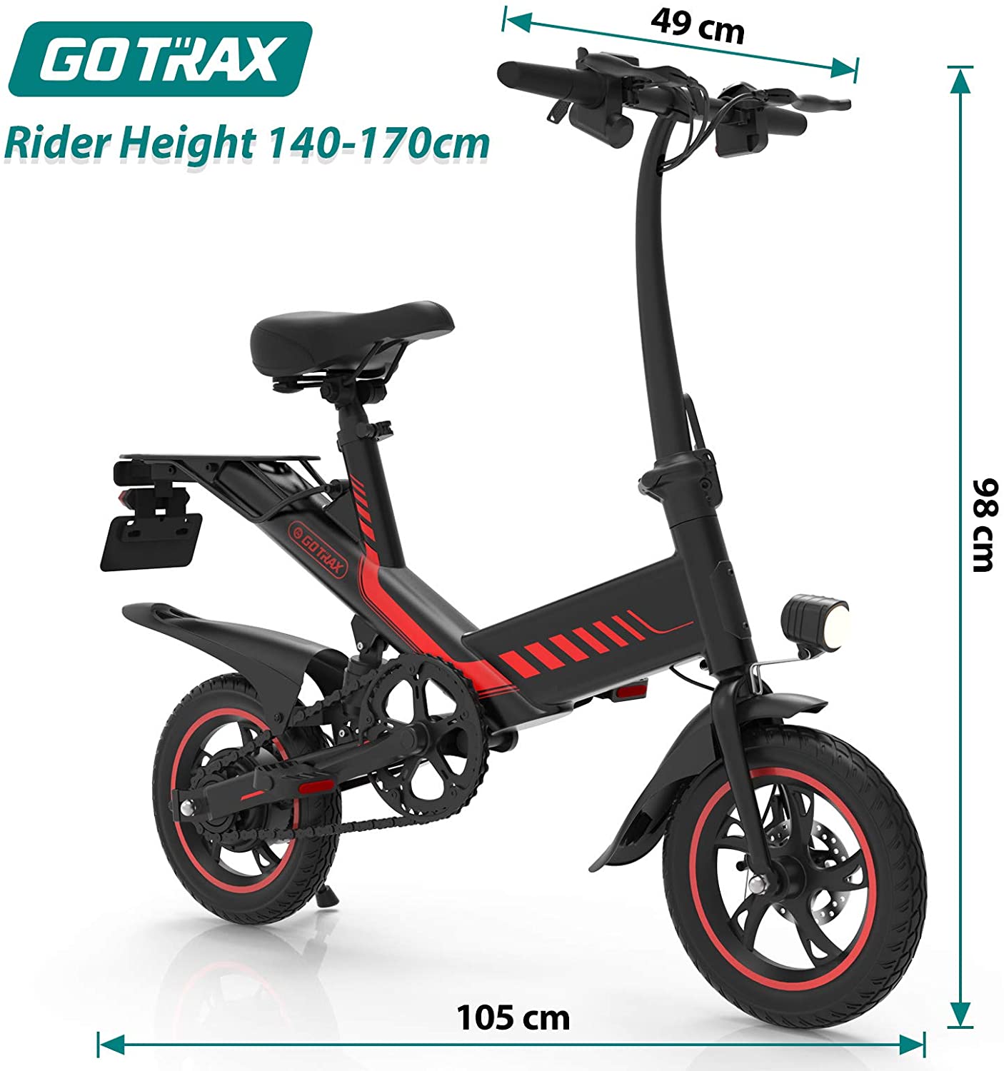 gotrax electric bicycle Gotrax Y1D Electric Bike - OutdoorEX.com