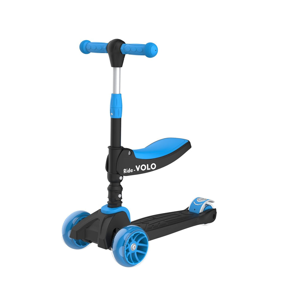 RIDEVOLO K02 2-in-1 Foldable Kick Scooter for Kids-01